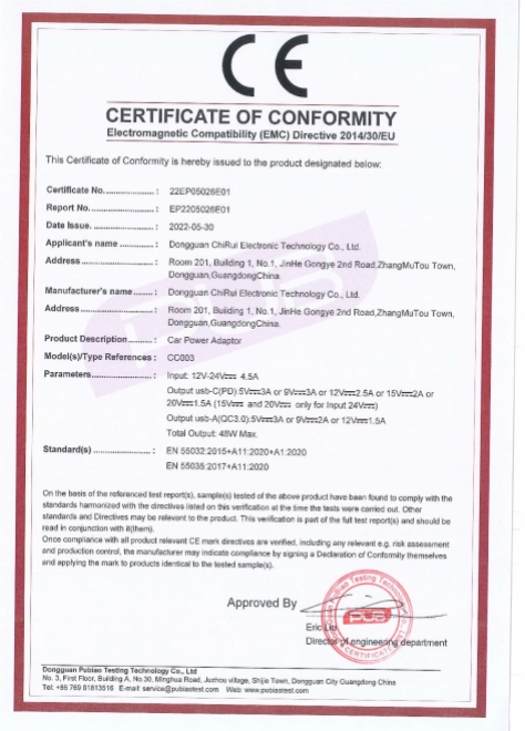 CE Certification